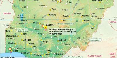 Fotos de nixeria mapa