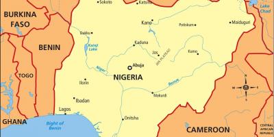 A nixeria mapa