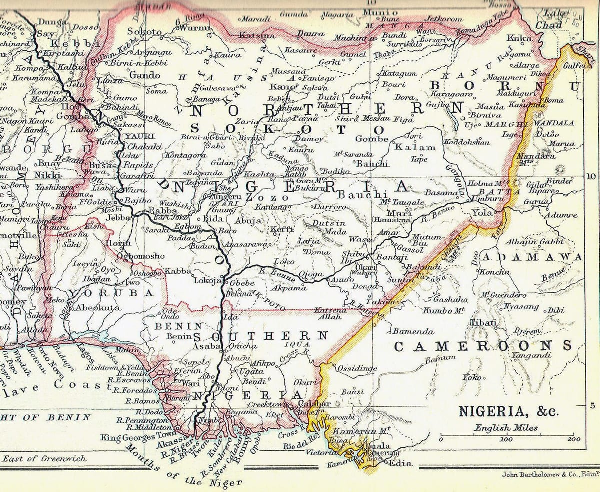 Mapa de idade nixeria