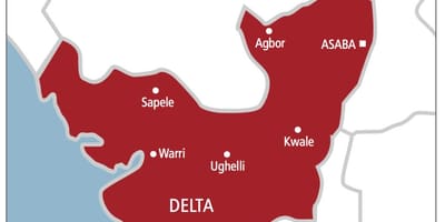 Delta nixeria mapa